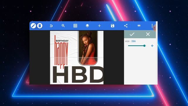 DESIGNING A BIRTHDAY FLYER IN PIXELLAB LIKE PHOTOSHOP [Serene Arts] смотреть онлайн