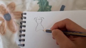 как рисовать эскиз одежды | туториал по рисованию?