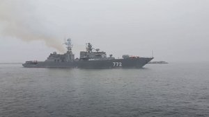 СКР «Неустрашимый» вышел в Балтийское море на испытания