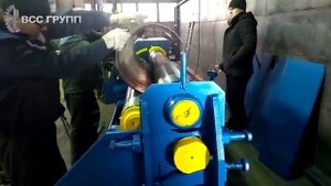 Вальцовочный станок ВЭПП-2000х6мм, гибка листа