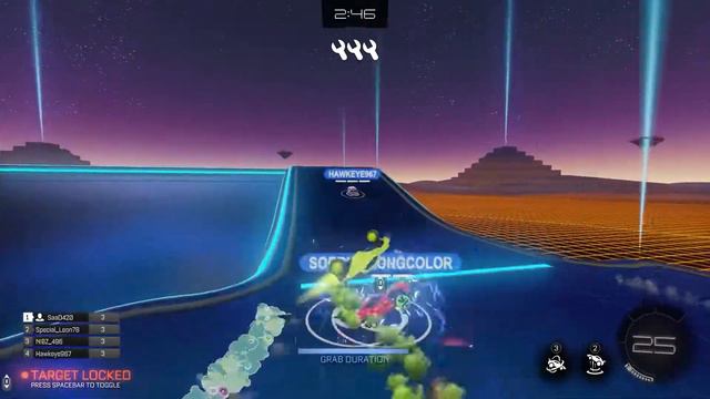 Grabbing and throwing cars for 3 minutes (Rocket League Knockout Bash) смотреть онлайн