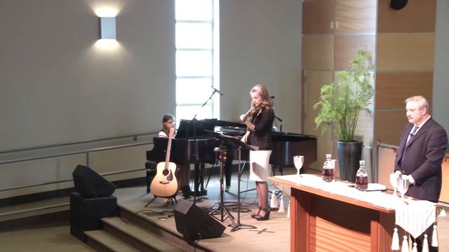 10/02/2016 "Все Иисусу Отдаю Я" - Скрипка и Фортепьяно смотреть онлайн