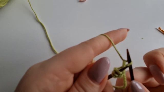 Воротничок спицами (2часть)