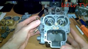 Обзор карбюратора 2101 (Weber) с диффузорами 28х28