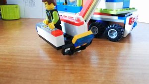 самоделка кран из лего