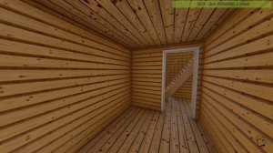 Проект индивидуального жилого дома D021 - 7500х6000 (Project of an individual residential building)