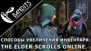 Гайд как увеличить инвентарь в The Elder Scrolls Online