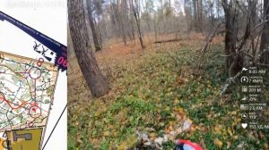 Спортивное ориентирование (headcam orienteering) - "Ночной полет", Смоленск, СОК "Смена"- осень 202