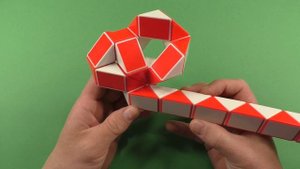 РОЗА | ROSE | Змейка Рубика 36 | Rubik`s Snake 36 | Антистресс | Antistress