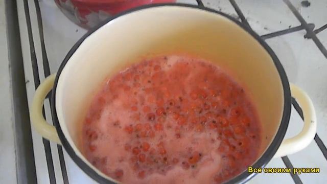 Варенье из красной смородины