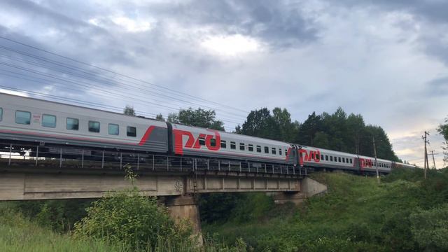 ТЭП70-367 с поездом №10А Псков-Москва смотреть онлайн