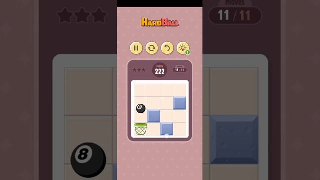 HardBall: Swipe Puzzle Level 222 Gameplay Walkthrough