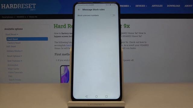How to Block Contact in Honor 9X – Create Blacklist смотреть онлайн