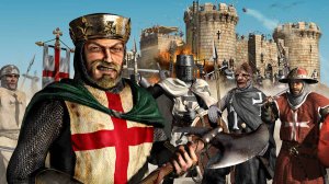 Stronghold Crusader. 3 стрим по игры Крепость. Проходим компанию. Крестоносцы. Стратегия