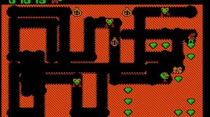 Digger - Classic DOS PC Game (1983) - Level 1 to 5