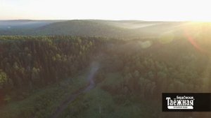 Полет над тайгой   Чистая вода Барзасская тайга со звуком.