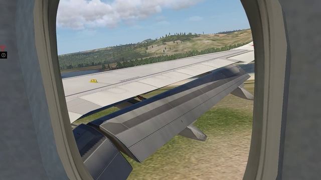X Plane Посадка Алтай. Томск - Алтай. Airbus A320 смотреть онлайн