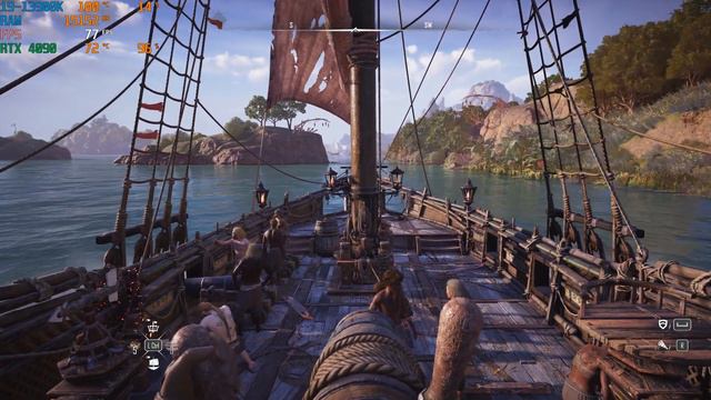 Skull and Bones RTX 4090, i9-13900k MAX | Minimum FPS 4K PC Gameplay смотреть онлайн