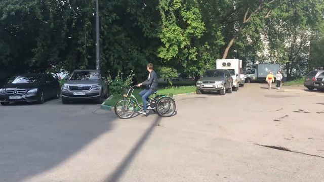 Трехколесный электровелосипед Horza Stels Trike 26 1500W смотреть онлайн