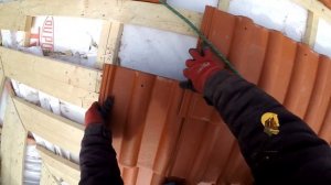 Натуральная черепица Braas (цементно песчаная черепица)