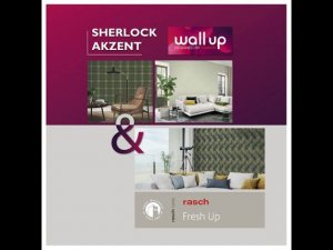Смотрите! Это обои Rasch & Wall up! Действительно стильные и качественные обои по отличной цене!