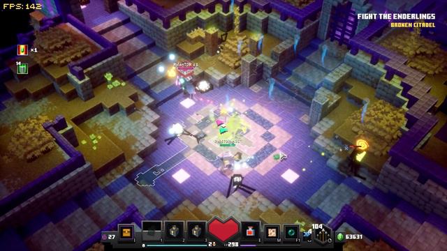 BROKEN CITADEL IS INSANE! Echoing Void DLC Minecraft Dungeons смотреть онлайн