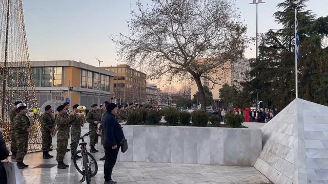 Komotini 1/1/2023 - Κομοτηνή 1/1/2023 - Εθνικός ύμνος - Υποστολή Σημαίας смотреть онлайн