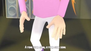 A Ram Sam Sam | Cantec pentru copii + karaoke | HeyKids