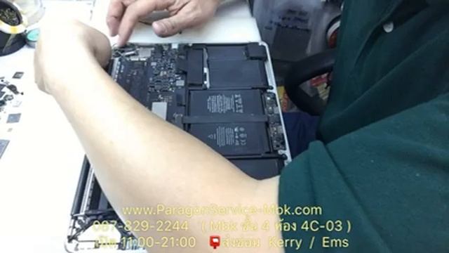 MacBook Pro Retina 13" 2015 จอขาวซีกหนึ่ง แต่ใช้งานได้ปกติ(www.ParagonService-Mbk.com /087-829-2244 смотреть онлайн