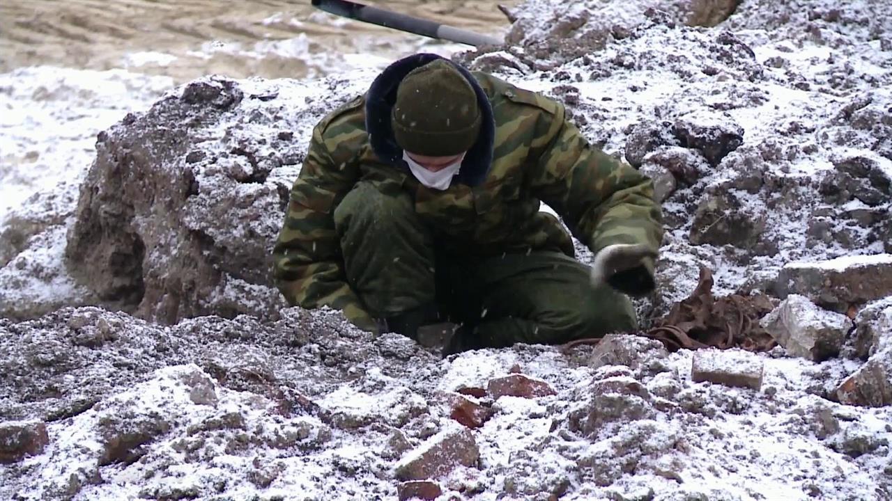 В Бресте при строительстве жилого комплекса обнаружено массовое захоронение времен ВОВ