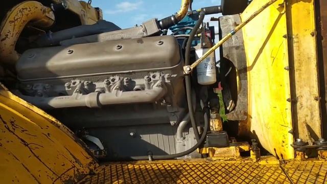 Наш К-700. Первый запуск нового двигателя ЯМЗ -238 НД5