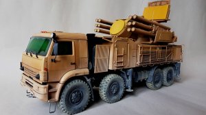 Сборка модели ЗРПК Панцирь-С1, Звезда, 1/35