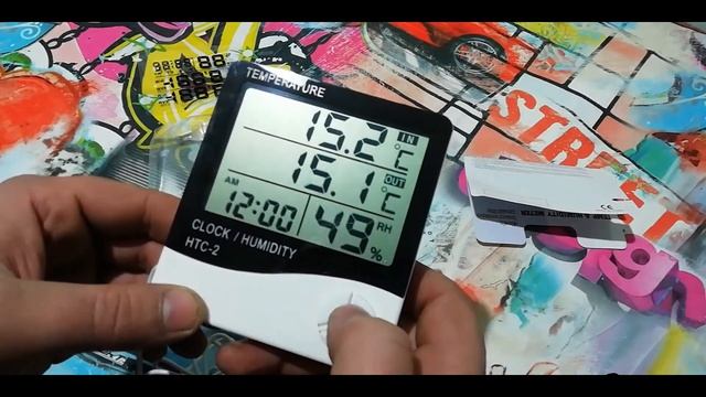 Электронный термометр (mini домашняя метеостанция) - AliExpress смотреть онлайн