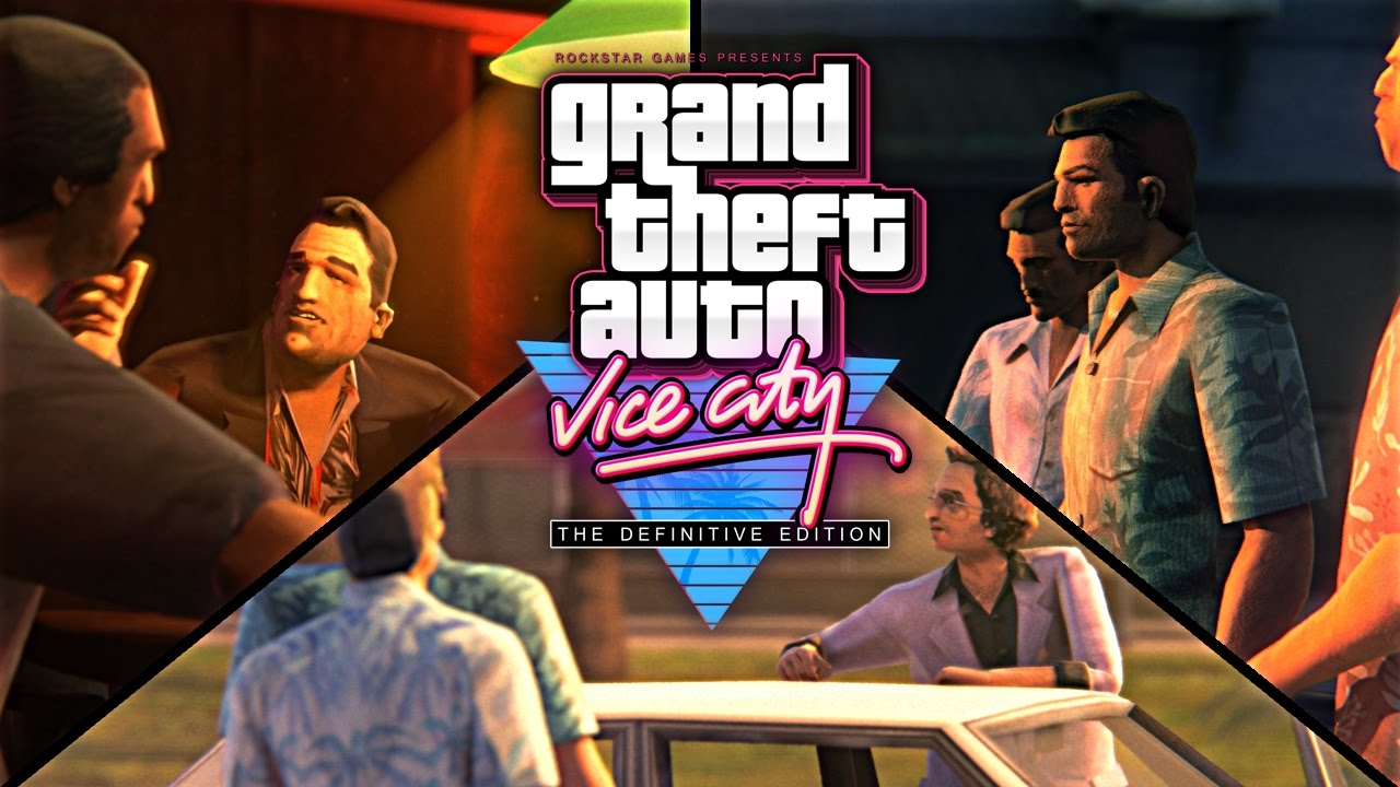 Grand Theft Auto Vice City - Definitive Edition / ПРОХОЖДЕНИЕ, ЧАСТЬ 1 / САМОЛЁТЫ И ТАКСИ!