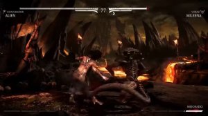 Mortal Kombat XL ALIEN VS MILEENA