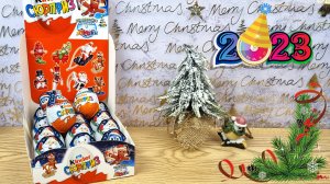 Киндер сюрприз новогодние 2023