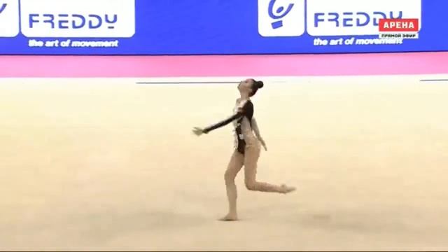 2019.04.07 Пезаро - Горносько Алина 2001 ??BLR - Булавы 20,600 ? - World Cup Pesaro 2019 смотреть онлайн