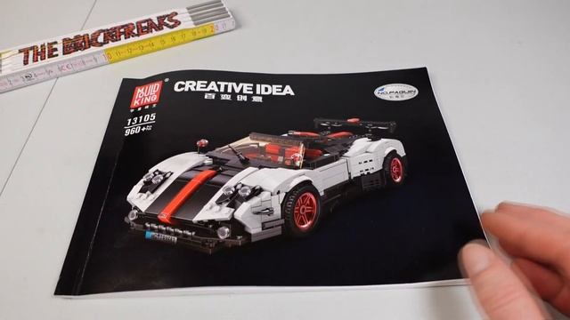 MOULD KING Creative Idea - 13105 - No.Paguin / Zonda - Review смотреть онлайн
