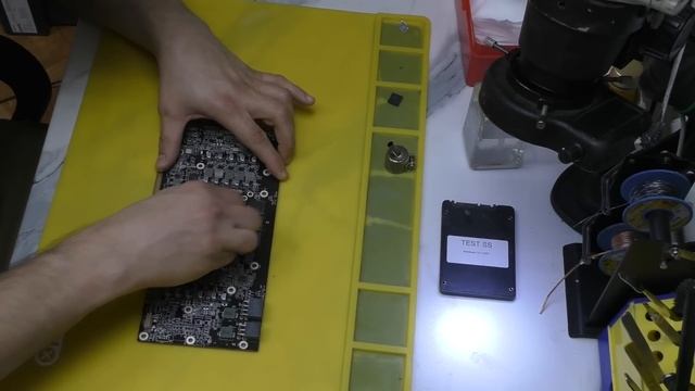 НЕ РАБОТАЕТ ВИДЕОКАРТА, ПОЧЕМУ? РЕМОНТ ВИДЕОКАРТЫ YESTON RX 6700. ТЕСТ ВИДЕОПАМЯТИ TSERVER.