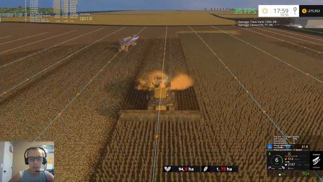 Dad's Farm V2 Episode 18-More Soybean Harvest Plus Some Map Updates смотреть онлайн