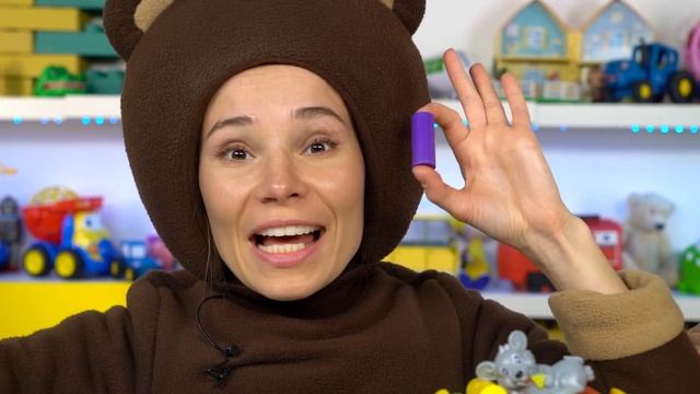 Маленькая Вера - Распаковка - Игра для детей малышей охотимся на мышей