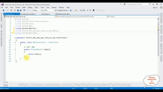 WEB API Using LINQ To SQL Insert Dropdownlist Values MVC 5 c# смотреть онлайн