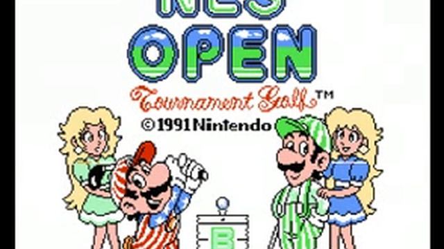 NES Open Tournament Golf (NES) Music - US Course смотреть онлайн