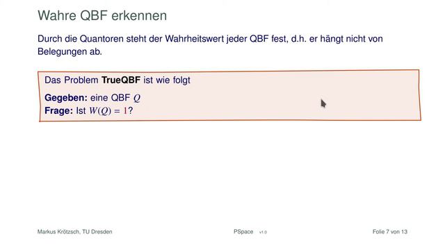 PSpace: Schwerer als NP (aber leichter als Schach) смотреть онлайн