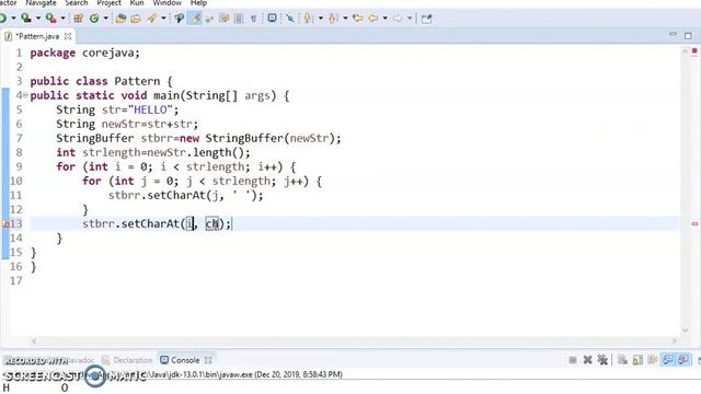 write a program to print the following pattern by java temple смотреть онлайн