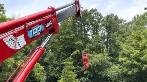 1996 TOYOTA DYNA BU102 - Boom Crane - Hydraulic Lift Gate - DIESEL- JDM - Crane Operation