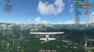 Microsoft Flight Simulator 2020 Gtx 1660 super + Ryzen 5 2600 All presets Fps test @1080p