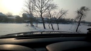 Тест Навары глубоким снегом.