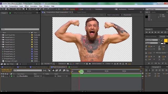 Create COMIC Effect in After Effects - After Effects Tutorial - Freeze Frames