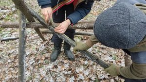 КОЗЛЫ И ДРОВНИК ИЛИ ЗИМНИЙ КОСТЕР БЕЗ ХЛОПОТ|ЗАГОТОВКА ДРОВ|BUSHCRAFT CAMP